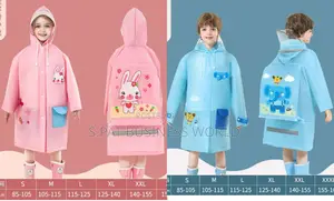 Photo - Quality Raincoat Waterproof Bag Space and Face Shield