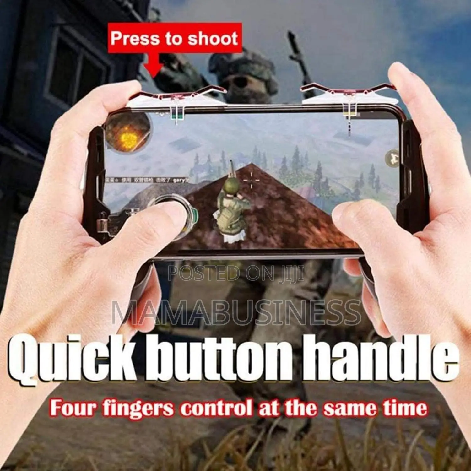 Mobile Phone Gaming Trigger L1 R1 Gaming Controller -E9