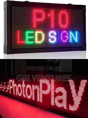 Scrolling Display Signage
