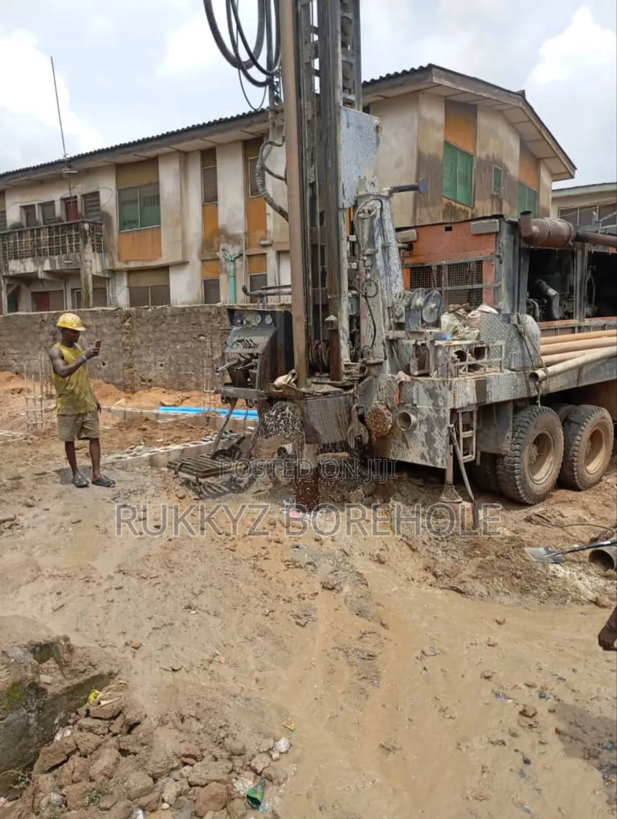 Drilling Machine Borehole