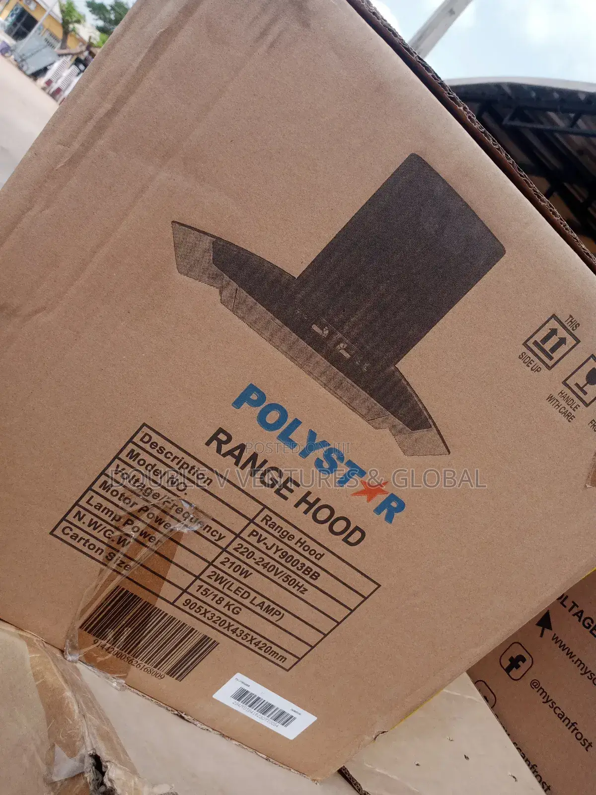 Polystar Cooker Hood