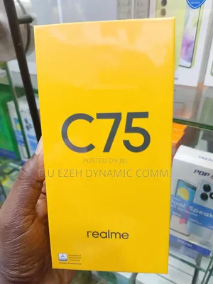 New Realme C75 256 GB Black