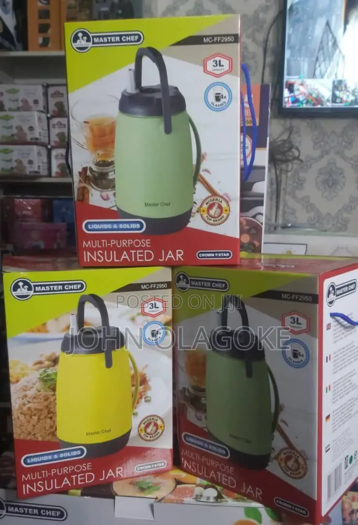 Masterchef Insulated Multipurpose Jar With Cups Mc-Ff2950