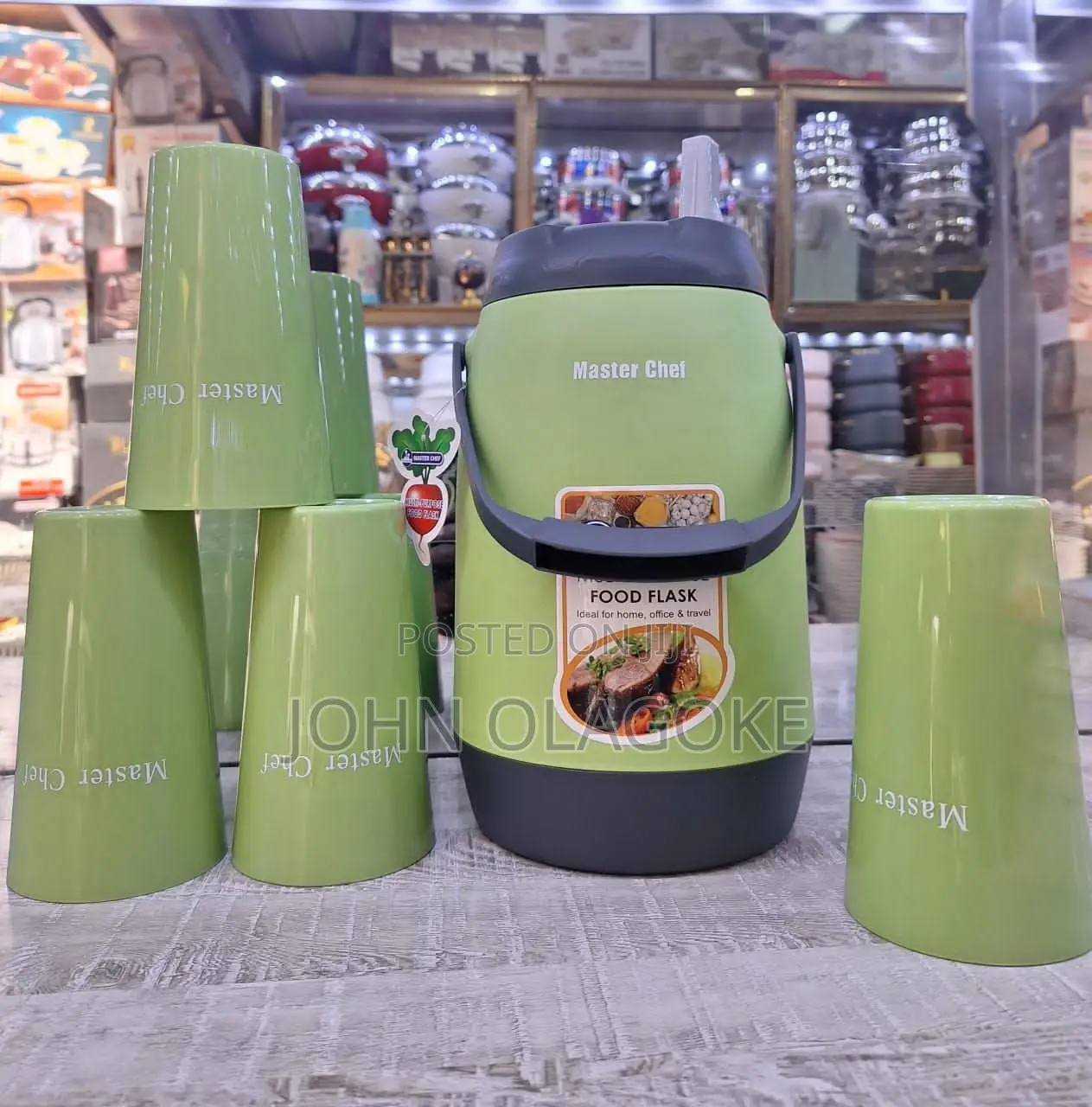 Masterchef Insulated Multipurpose Jar With Cups Mc-Ff2950