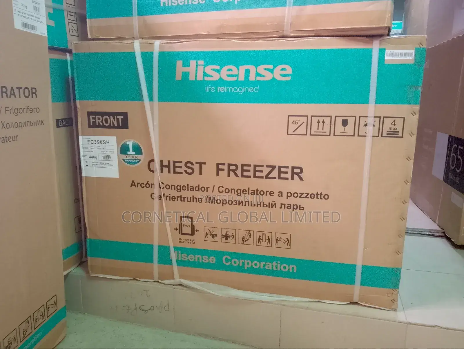 Hisense 297 Litres Chest Freezer 390sh