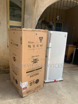 Low Noise - Lg 168l White Standing Freezer Gn-3045sqgt