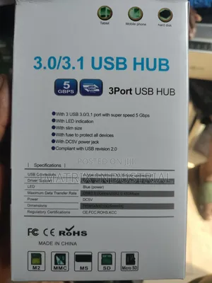 3.0 Usd Hub With Card Reader