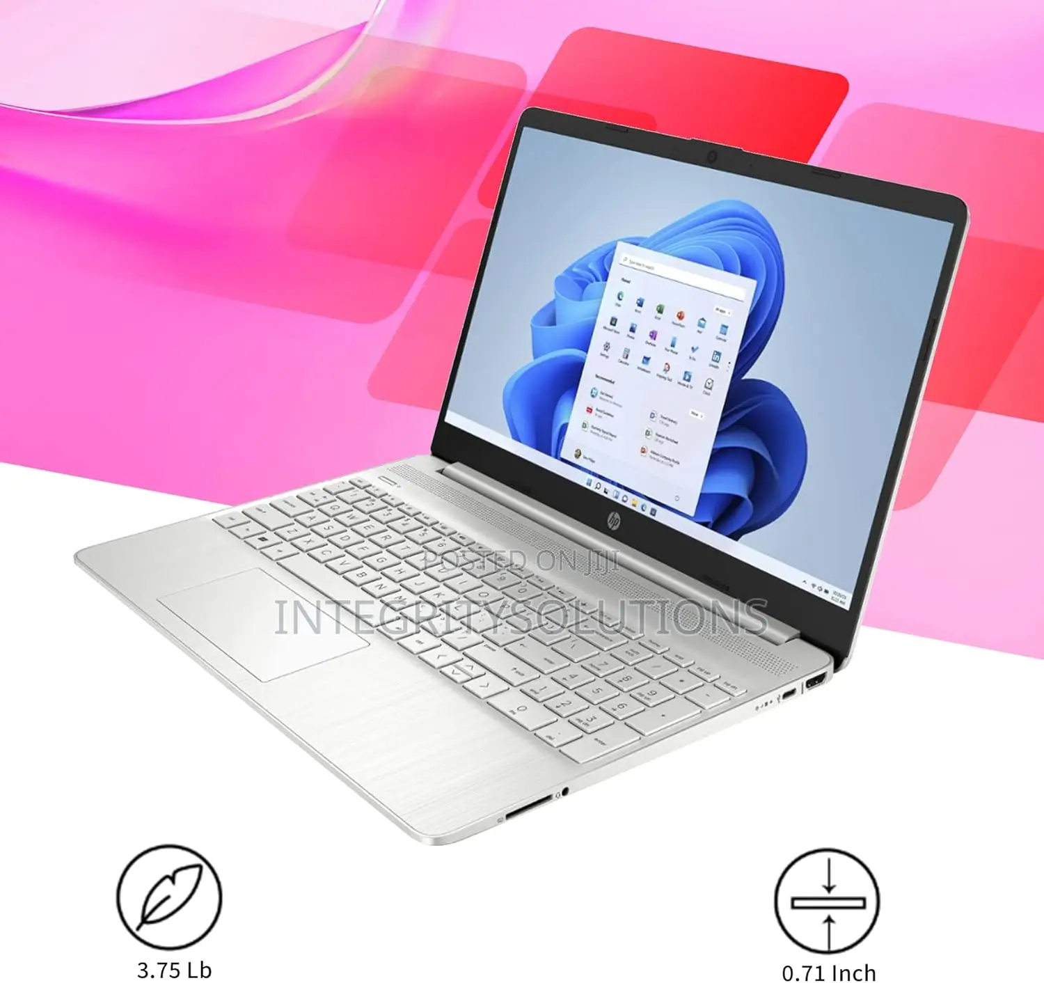 New Laptop HP 8GB Intel Core I5 SSD 512GB