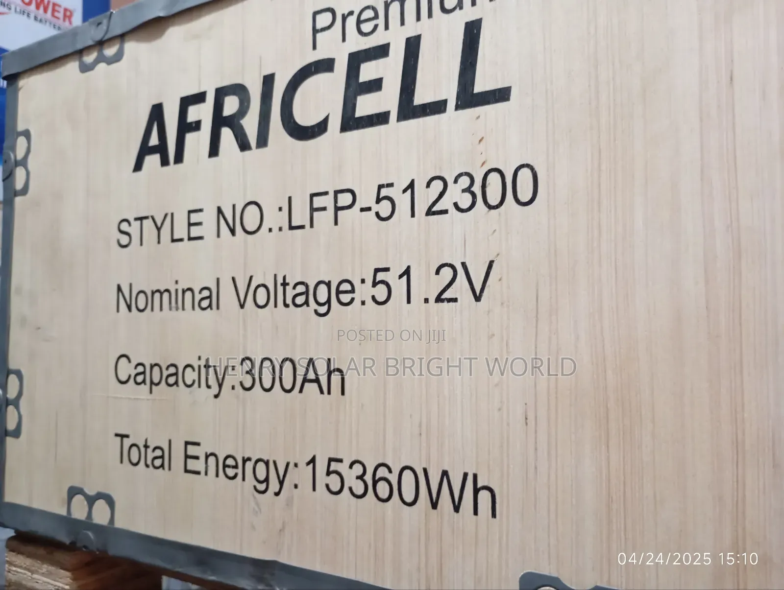 Africell 15kwh 51.2v Lithium Battery