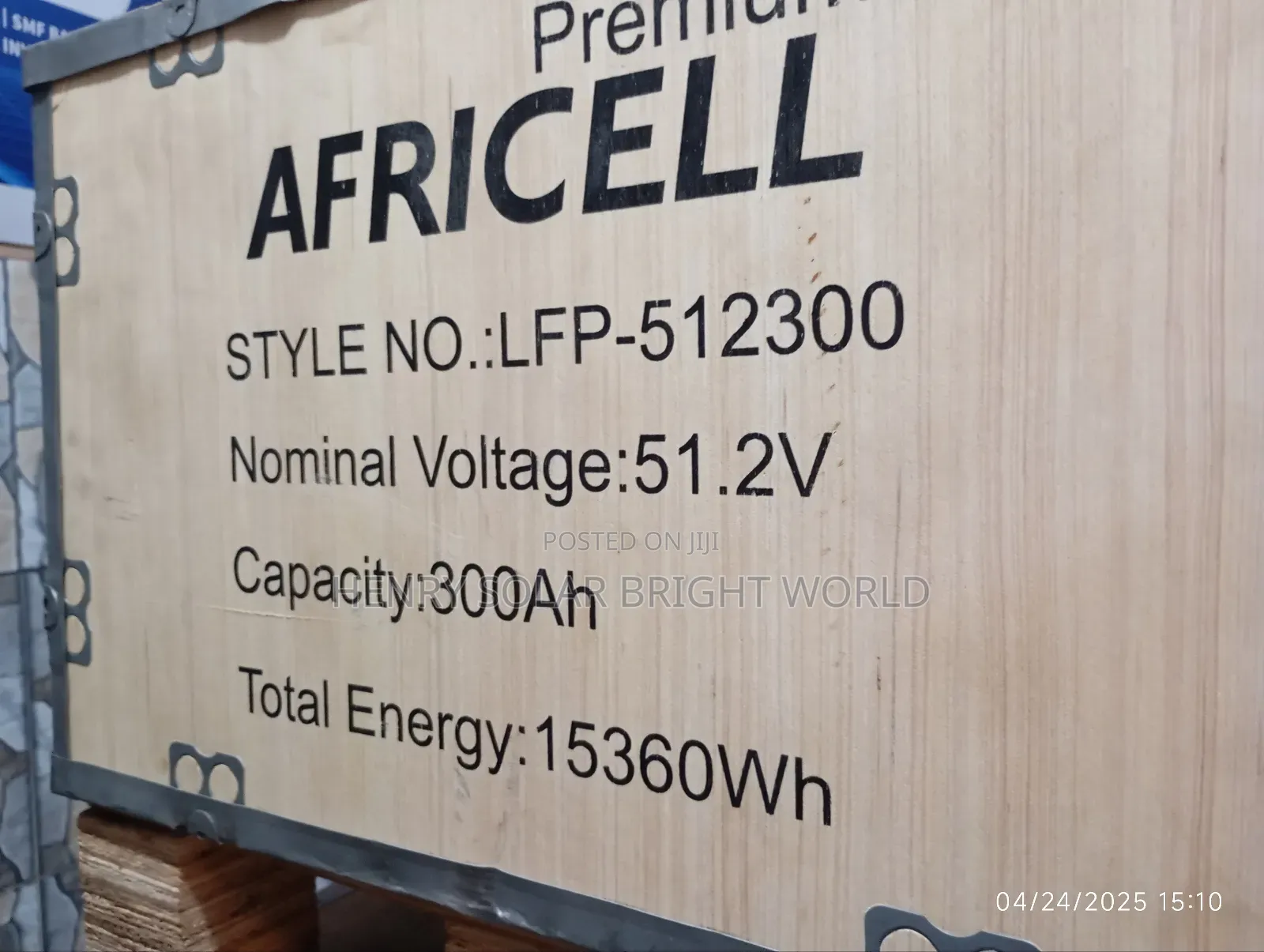 Africell 15kwh 51.2v Lithium Battery