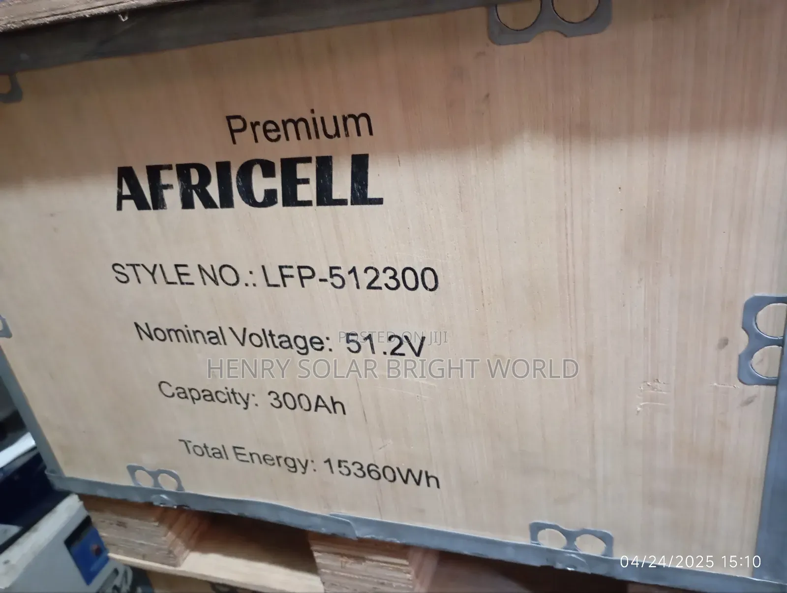 Africell 15kwh 51.2v Lithium Battery