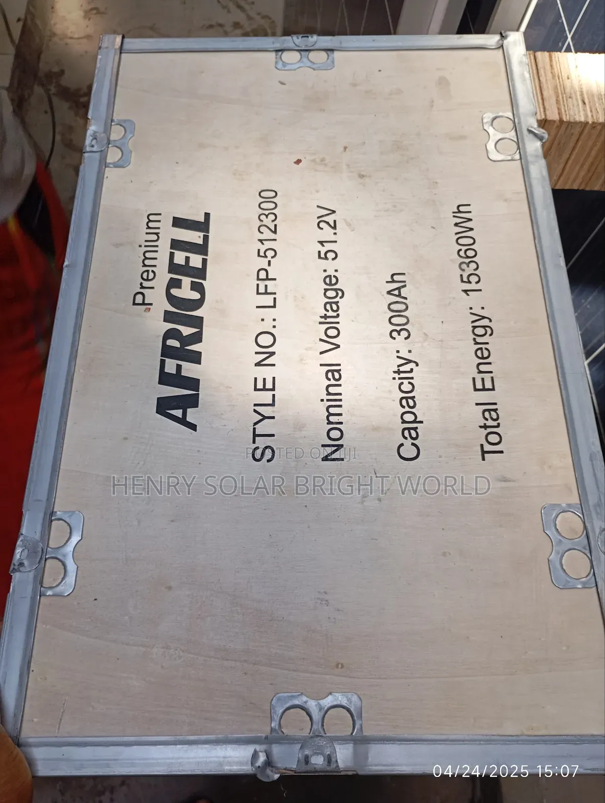 Africell 15kwh 51.2v Lithium Battery