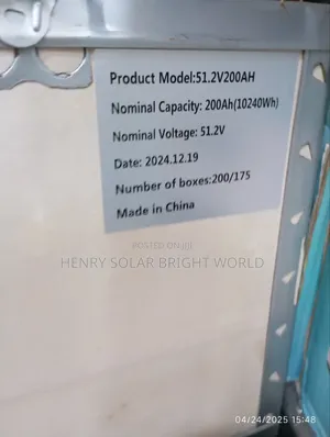 SMS 10kwh 51.2v Lithium Battery