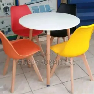 Quality and Imported Wooden Leg Table and Chairs