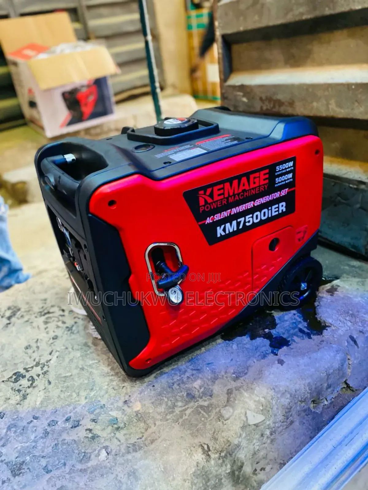 Model Km7500ier Kemage Remote Start Inverter Generator