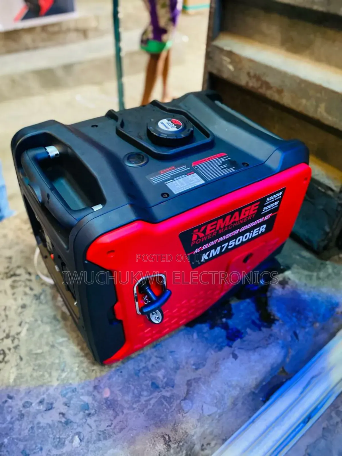 Model Km7500ier Kemage Remote Start Inverter Generator
