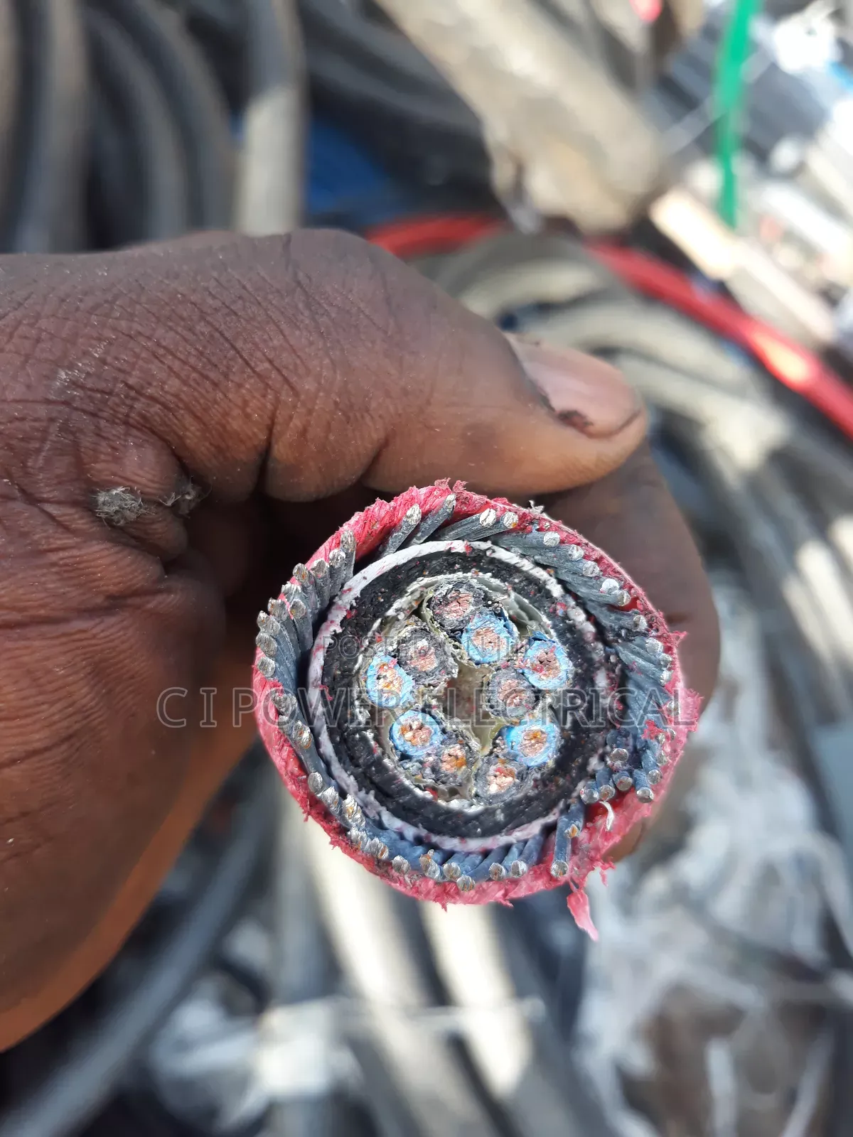 2.5mm 10 Core Armored Cable