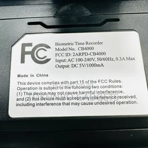Allied Time Cb4000 Biometric Time Clock System