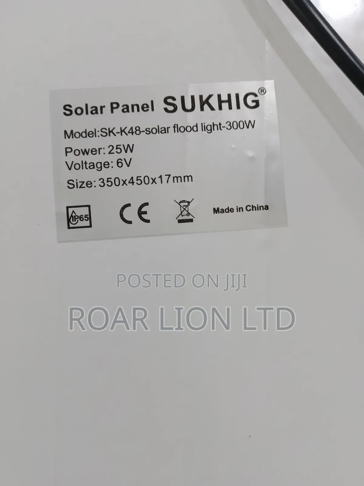 300w Solar Flood Light