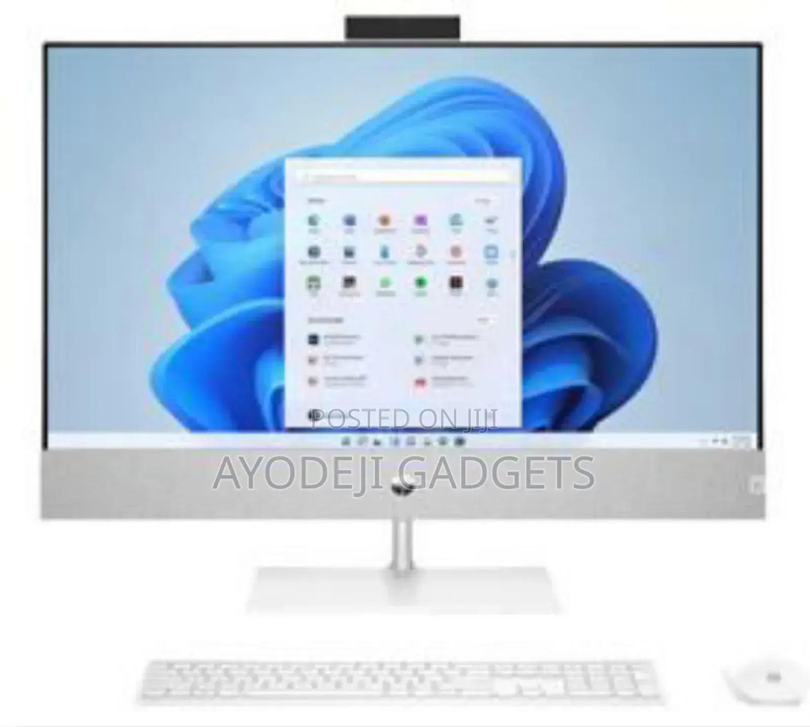 New Desktop Computer HP AiO 24 4GB Intel Celeron HDD+SSD 256GB