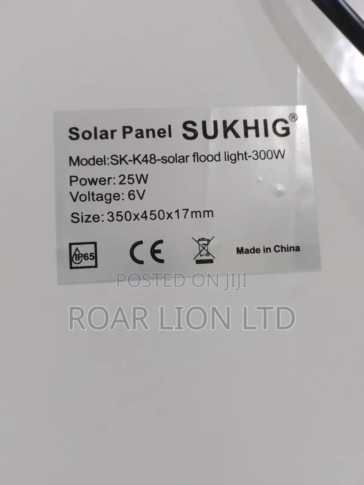 300w Solar Flood Light