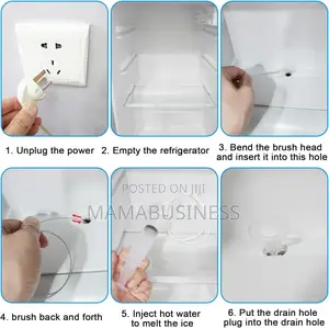 5pcs Refrigerator Drain Hole Clog Remover