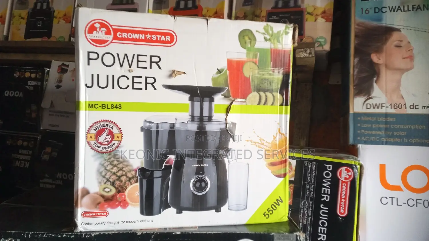 Crown Star Power Juicer