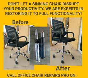 Sinking Office Chair? Get It Fixed Today!