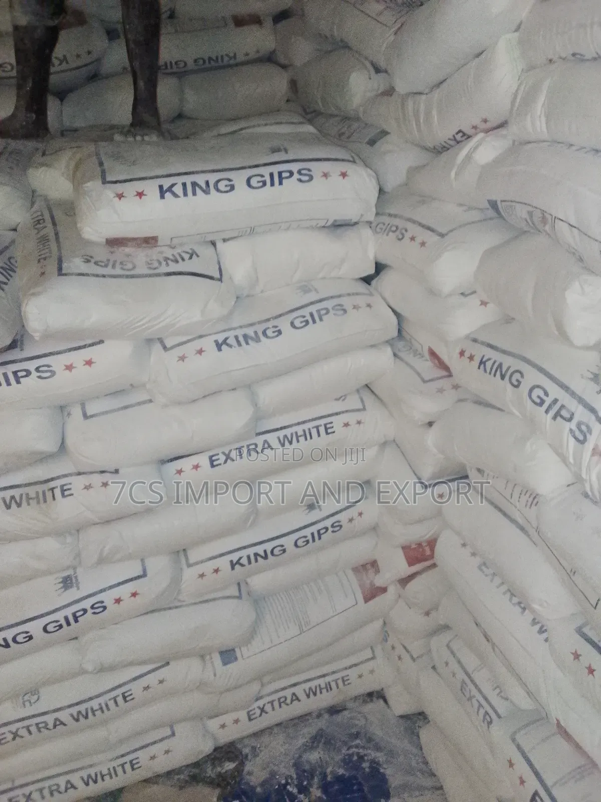 King Gips Gpysum White Cement