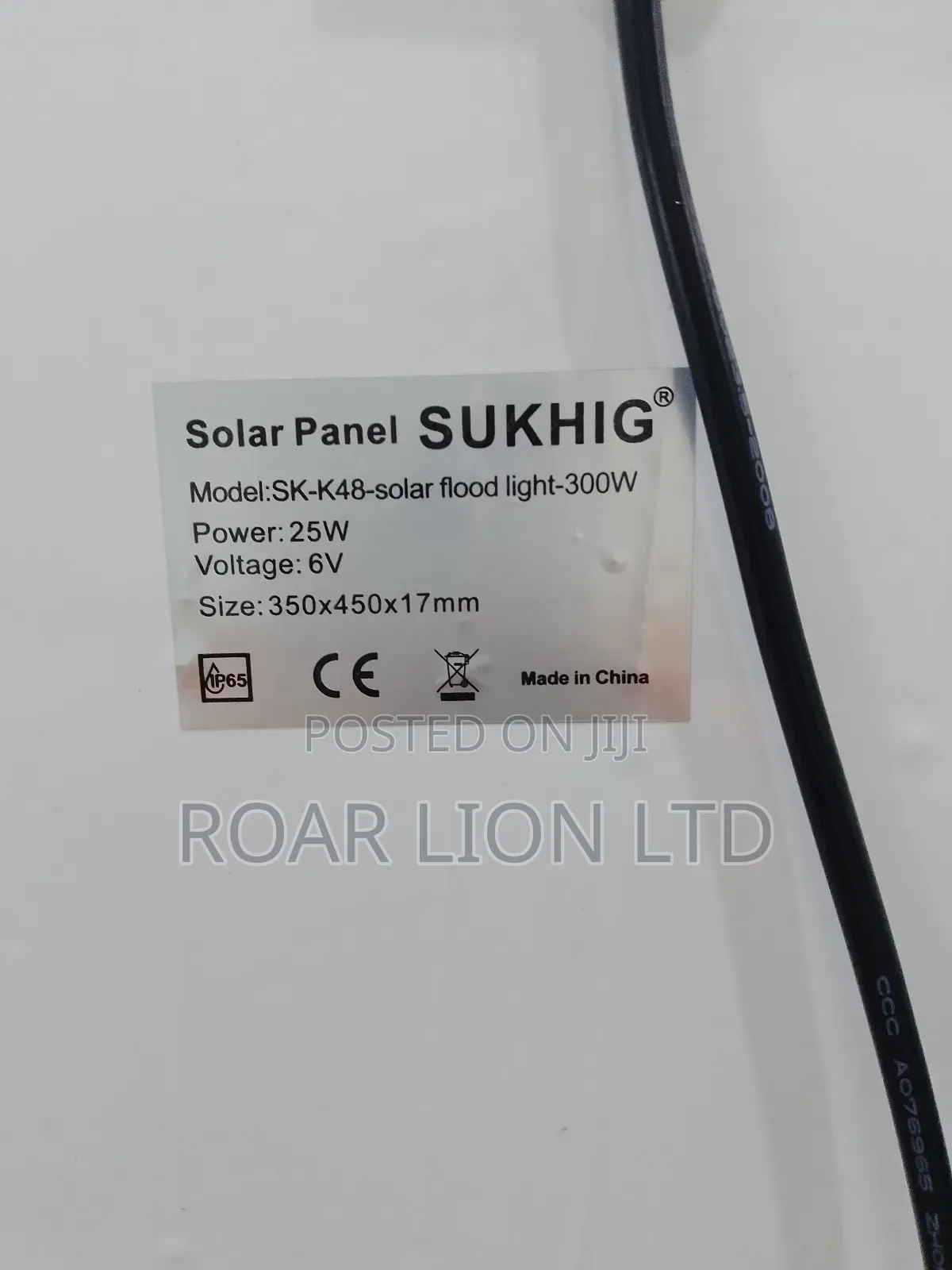 300w Solar Flood Light