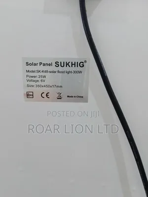 300w Solar Flood Light