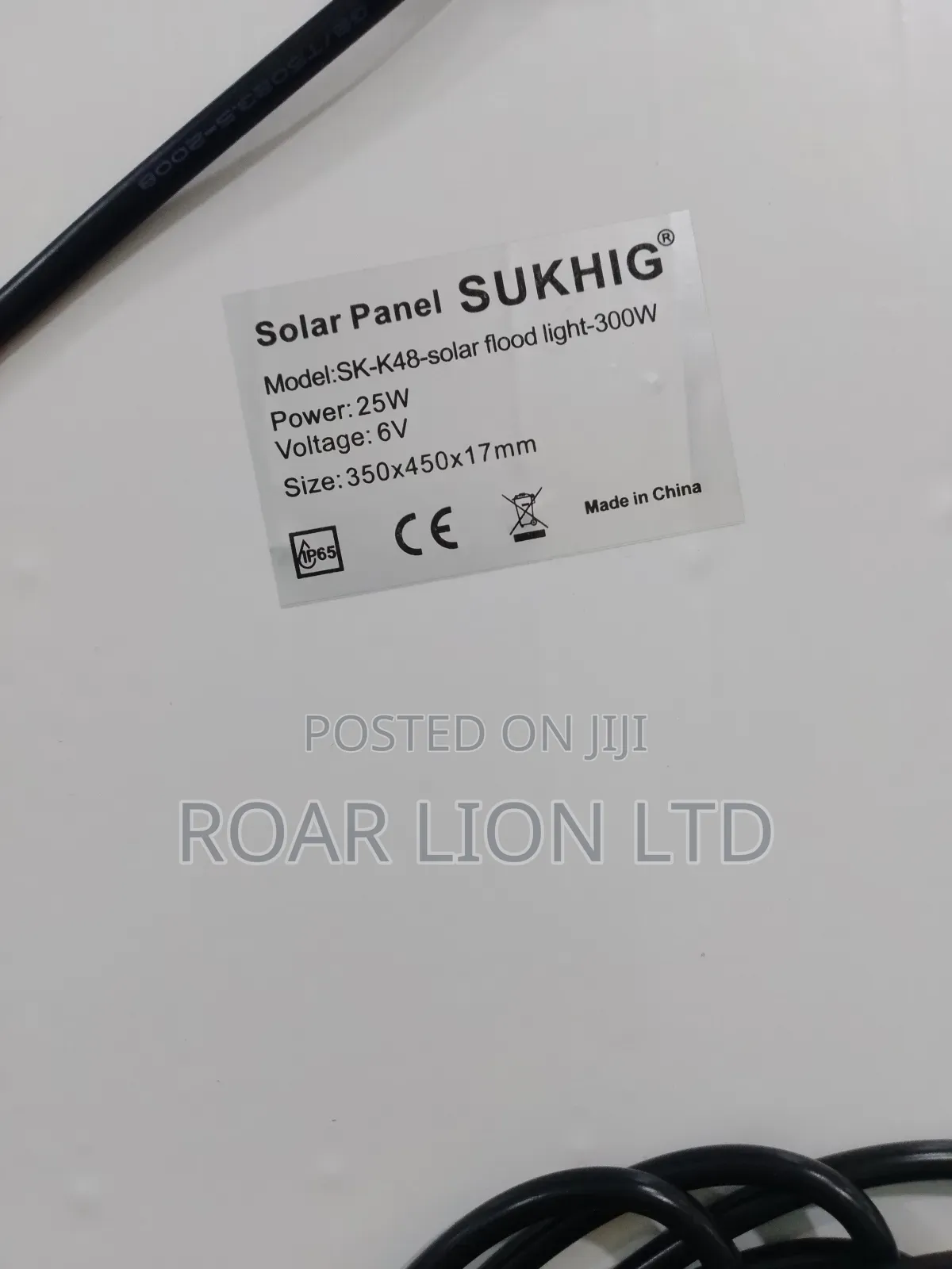 300w Solar Flood Light