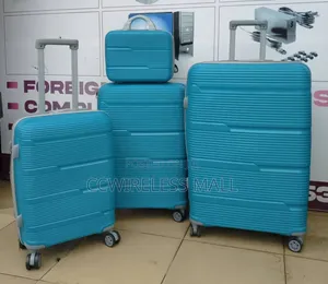 Photo - 4 Sets of Quality Unbreakable Rubber Luggage Boxes,