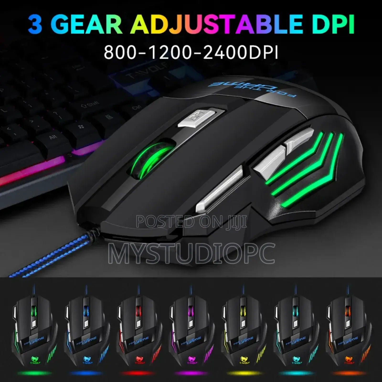 Twolf Wired Gaming Mouse V1
