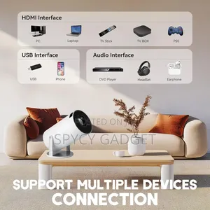 Mini Projector With 2 Joystick Bluetooth 5.2
