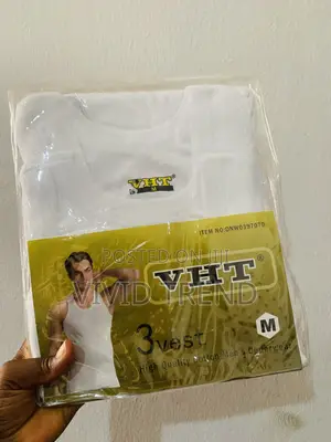3in1 White Singlet