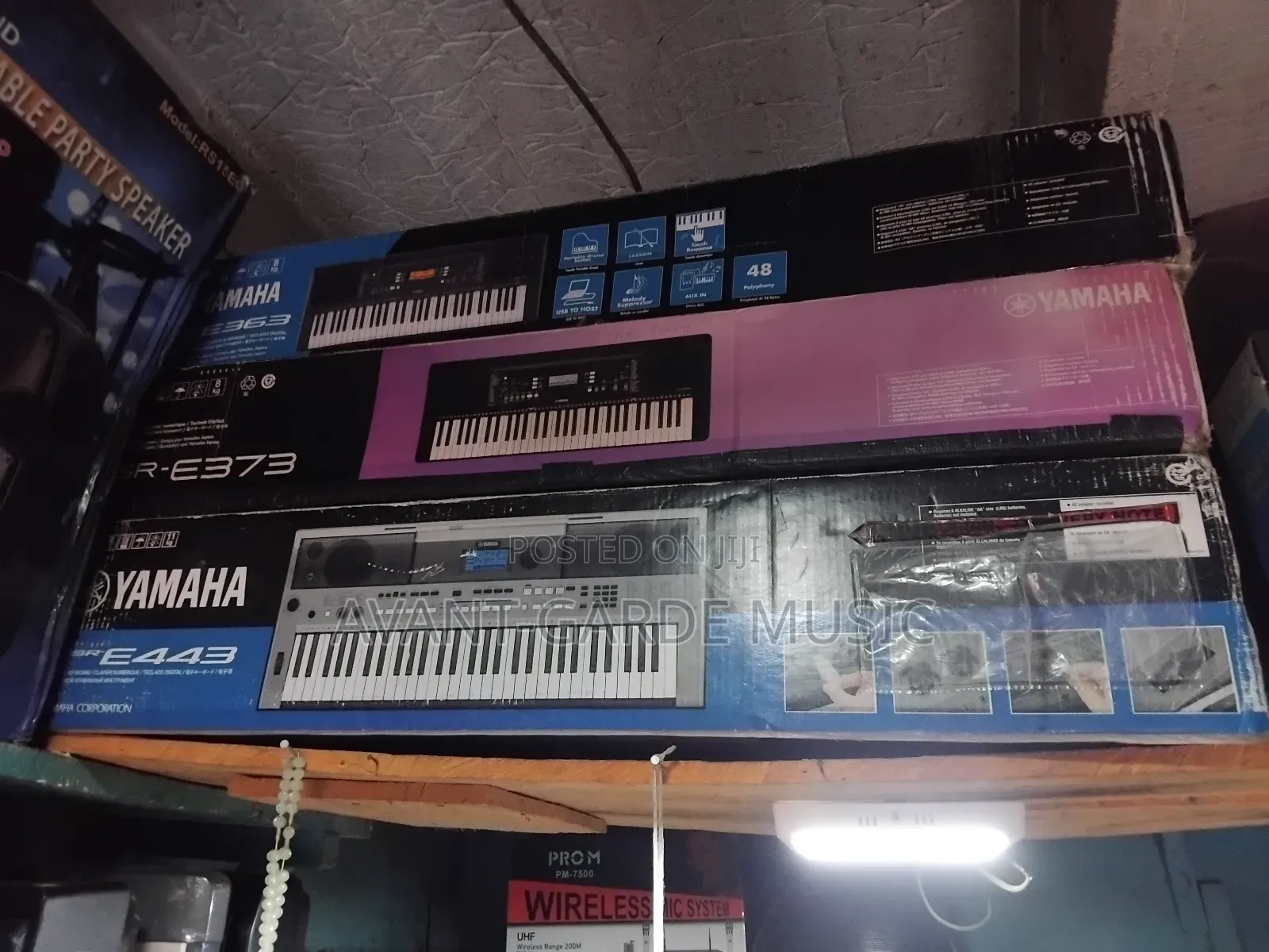 Yamaha and Casio Keyboards