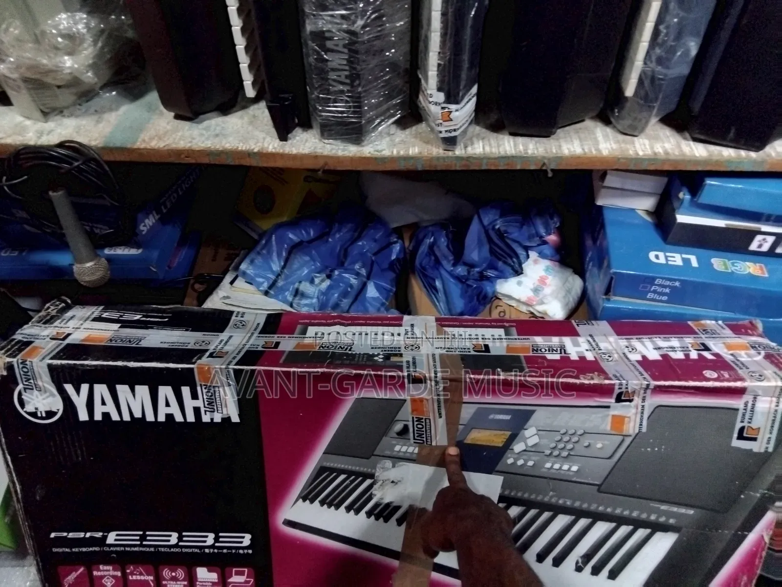 Yamaha and Casio Keyboards