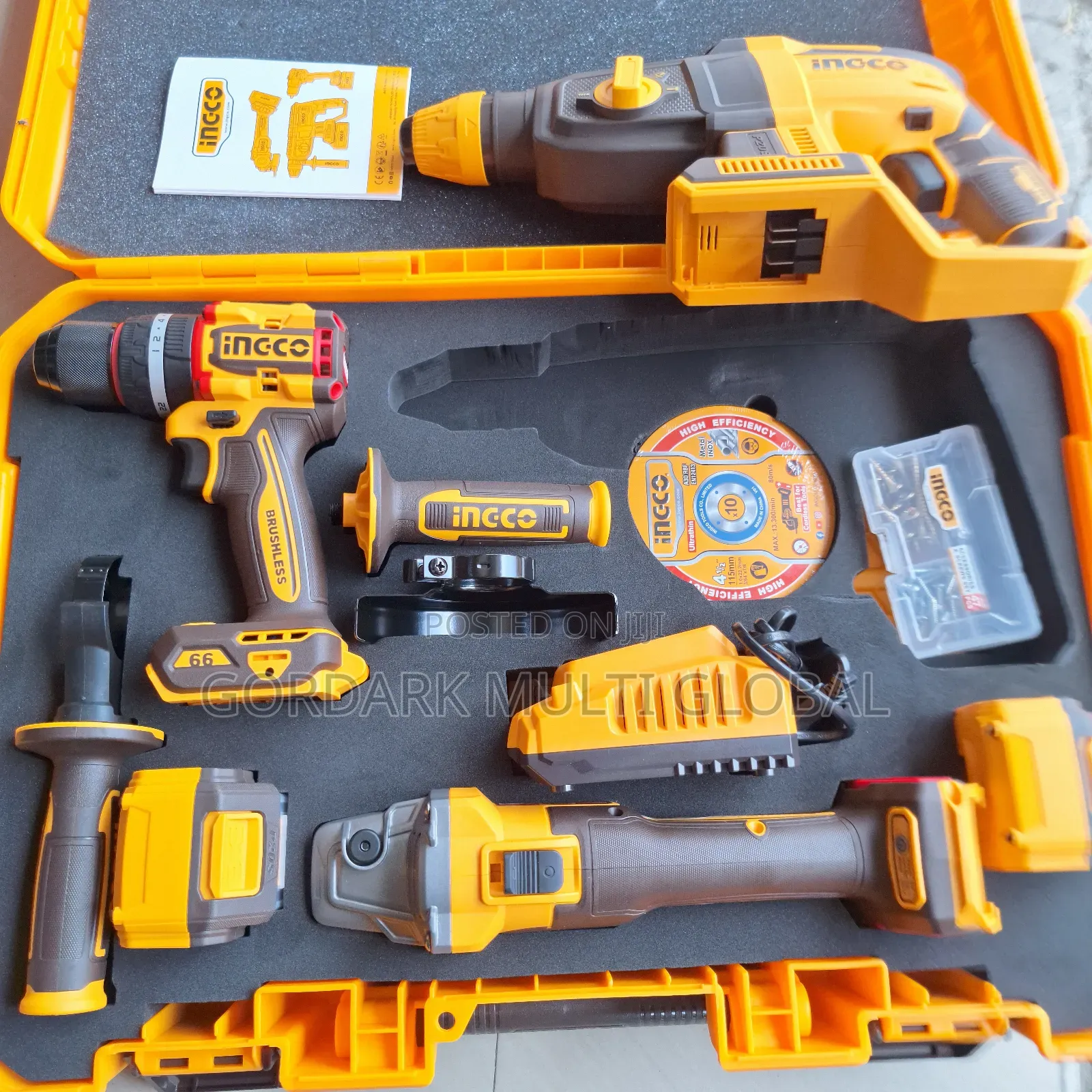 Lithium-Ion Cordless - 3pcs - Combo Kit