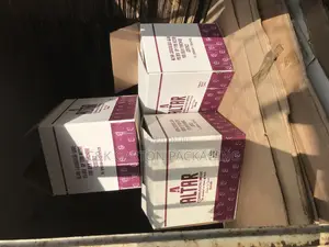 Wine Carton Box One Colour Printed