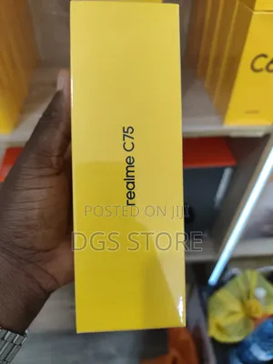 New Realme C75 128 GB Black