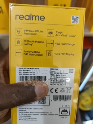 New Realme C75 128 GB Black