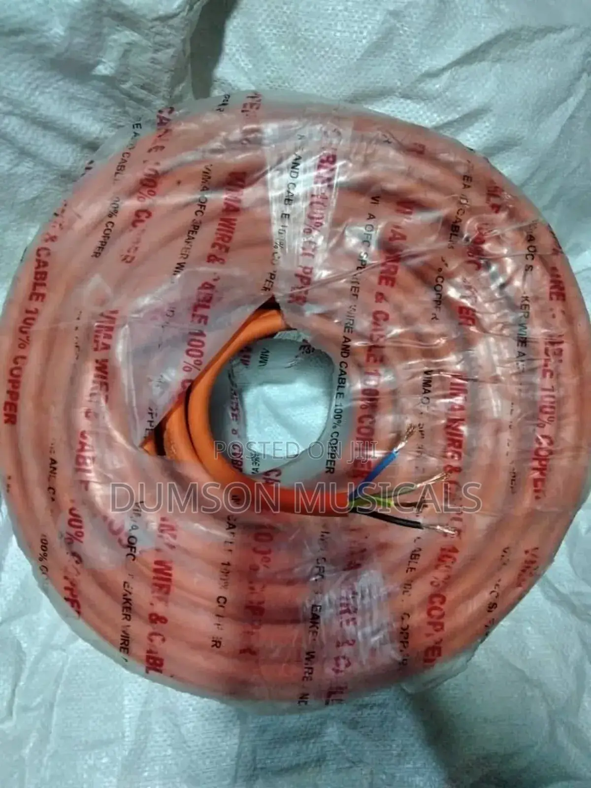 2.5mm Speaker Cable 4core Pure Copper 100 Metals
