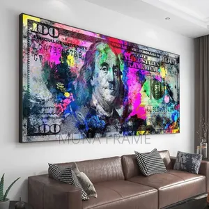 Hd Abstract Multicolour of Wall Art Design Print on Canvas