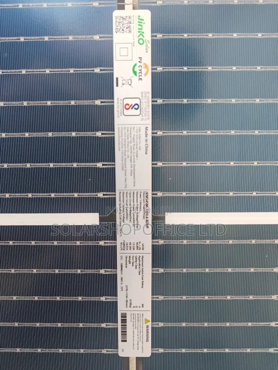 Jinko Original Solar Panel 535w