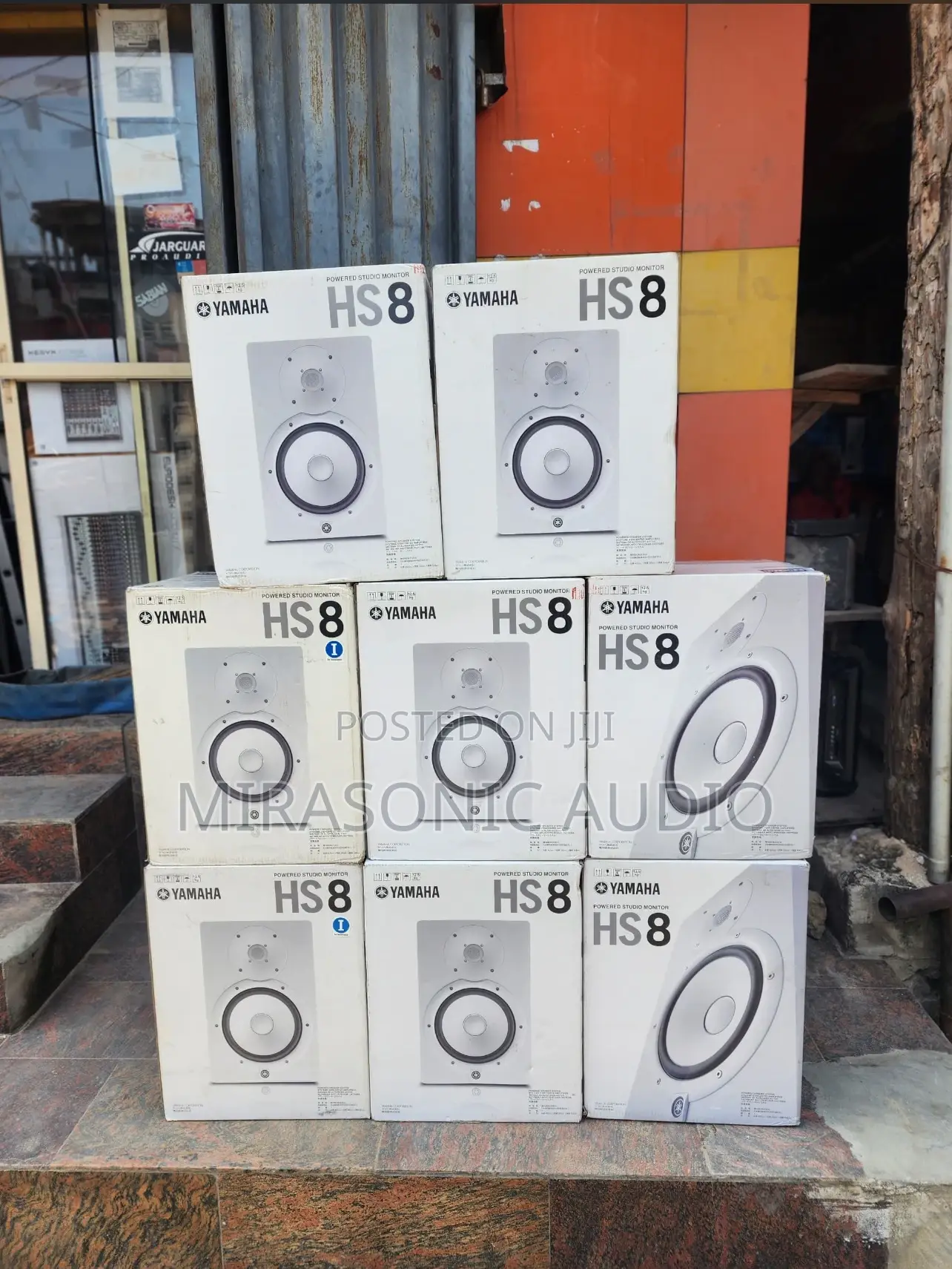 Yamaha Hs8 Powered Studio Monitor for sale - MIRASONIC AUDIO Price: ₦ ...
