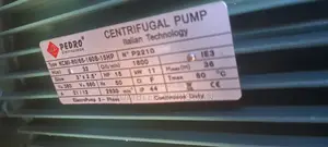 15hp Pedro Centrifugal Pump