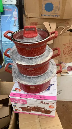 Regina Royal Dessini 3set Granite/Marble Pot