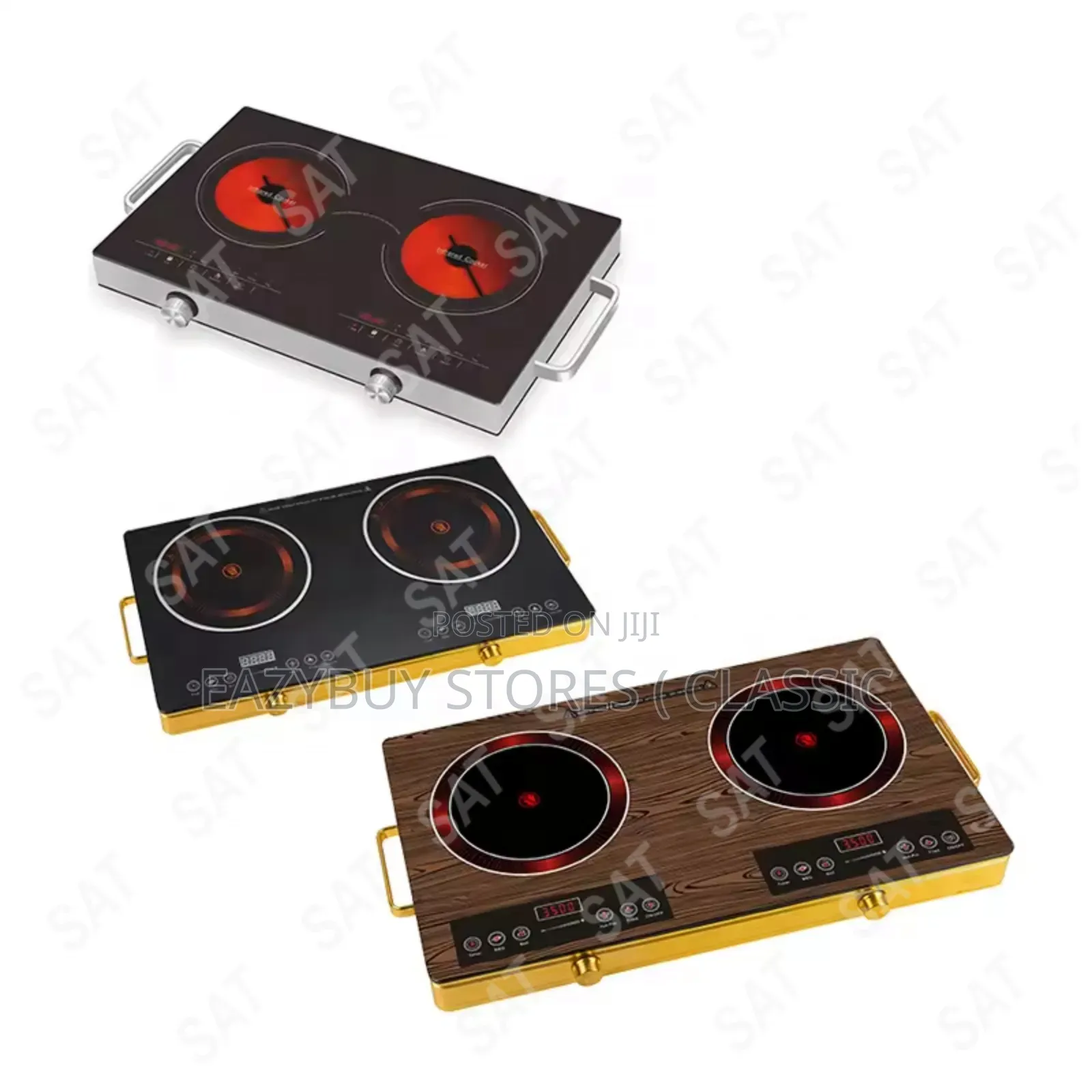 Double Burner Electric Stove