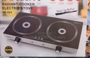 Double Burner Electric Stove